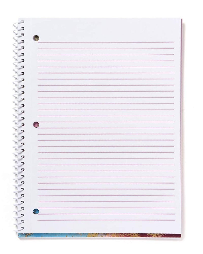 Gartner Studios Galaxy Spiral Notebook, Multicolored, 8" x 10.5", 80 Pages, 1-Count (52518) - Image 2